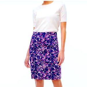 J. Crew Sateen Pencil Skirt | New with Tags | Sz 4